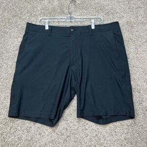 Callaway Golf Shorts Mens 38 Black Stretch Waistband Performance Flat Front EUC